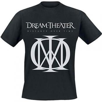 Dream Theater Men's Metal T-Shirt - Distance Over Time - Black - L - 100% Cotton