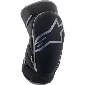 Rodilleras Alpinestars Vector para bicicleta - Adulto, colores rojo, negro y gris, tallas L y XL