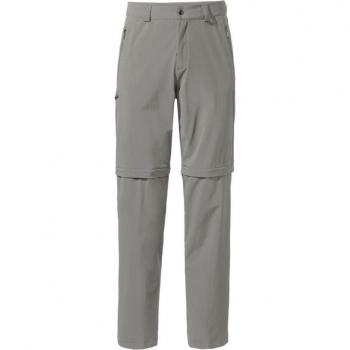 VAUDE Farley Stretch Zip-Off Pants II - Men's - Stone Grey - Size 46