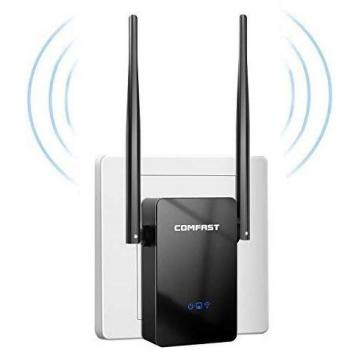 JOOWIN Amplificador de WiFi 300Mbps Repetidor WiFi Extensor Enrutador Inalámbrico Punto Acceso