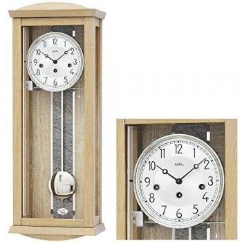 Reloj de Pared Pendular AMS R2745 con Diseño Elegante