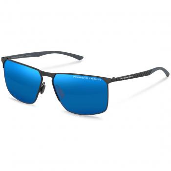 Porsche Design P8964 D Anteojos de Sol para Hombre Grises, 61 Lentes de Sol Para Hombre Grises, Gafas de Sol para Hombre Grises