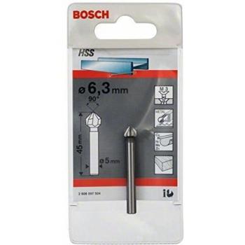 Bosch 2 608 597 504 - Avellanadores cónicos - 6,3, M 3, 45 mm, 5 mm