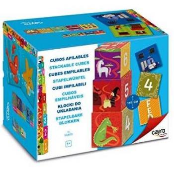 Cayro - Cubos apilables- Juego Tradicional - Desarrollo de Habilidades cognitivas - Juego de Mesa