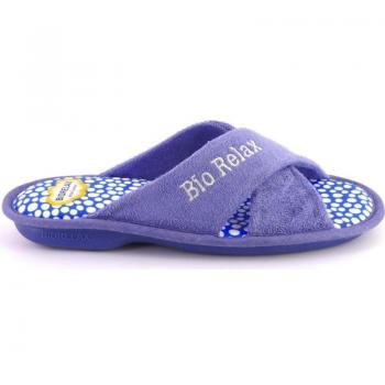 Zapatillas de casa de mujer COSDAM 4092 azul 524