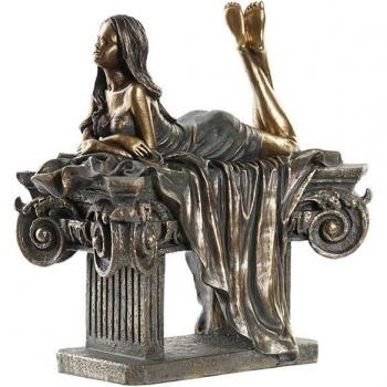 Figura Decorativa de Resina Chica Fíjalo - Ideal para la decoración del hogar