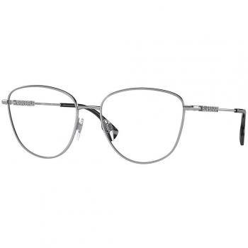 Burberry BE1376 VIRGINIA Asian Fit 1005 Gafas Recetadas para Mujer Plateadas