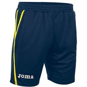 Joma Game - Pantalones cortos para hombre, color azul marino / amarillo, talla M