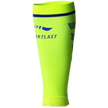 Sportlast Pro Pantorrilleras de Compresión, Amarillo / Azul, XS