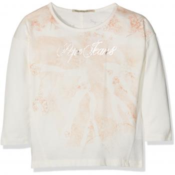Pepe Jeans Cathy JR, Top de Manga Larga para Niñas, Blanco