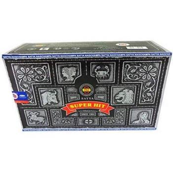 Satya Super Hit Incense Sticks - 15g Pack - Indian Nag Champa Scent