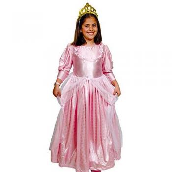 Disfraz de Princesa Rosa para Niñas de 7 a 9 Años - Fantasía (1 Pieza)