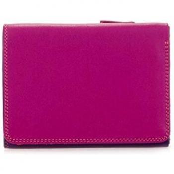 billetereo Monedero de Piel para Mujer - mywalit - Medium Tri-Fold Wallet- 106-75- Sangria Multi