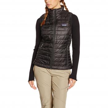 Chaleco Patagonia Nano Puff Mujer - Aislante, Negro, Talla L