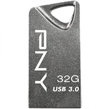 PNY FDI32GT330-EF - Memoria USB 3.0 de 32 GB, color gris
