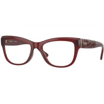 Vogue Eyewear VO5528 3094 Women’s Eyeglasses Red Size 53 (Frame Only) - Blue Light Block Available