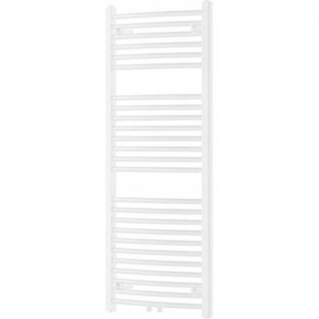 Radiador secatoallas de agua y eléctrico 531W, 120x50x5,2cm, Blanco