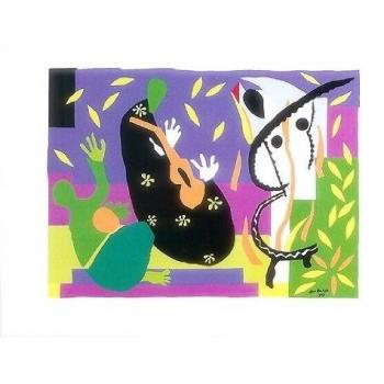 La Tristesse Du Roi Póster de Henri Matisse, 100 x 130 cm