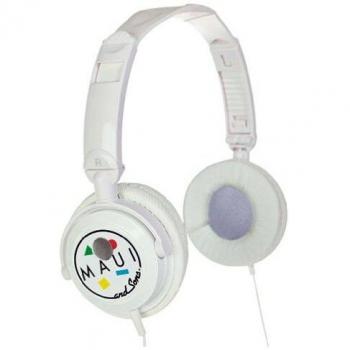 Auriculares Plegables con Micrófono Maui & Son TJ 8006 - Blanco