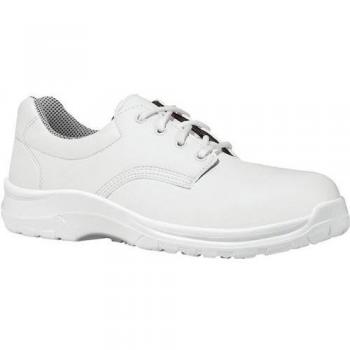 Zapato de seguridad U-Power Rebound Grip, talla 47, microfibra blanca, S2 SRC, EN20345