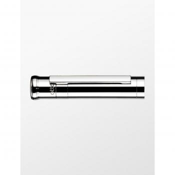 Bolígrafo Roller Otto Hutt Design 4 Satinado y Lacado en Arena con Acabado Mate y Herrajes Platinados