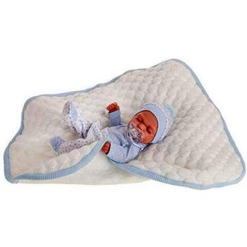 Muñecas Antonio Juan- Luni Manta Acolchada, Azul, 26cm
