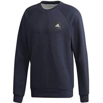 adidas Mhe Crew Sta Sudadera de Manga Larga, Hombre, Azul