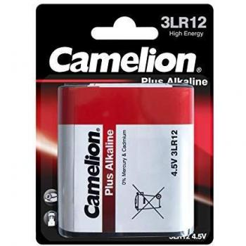Camelion 11000112 - Batería alcalina, Plano, 4.5 V