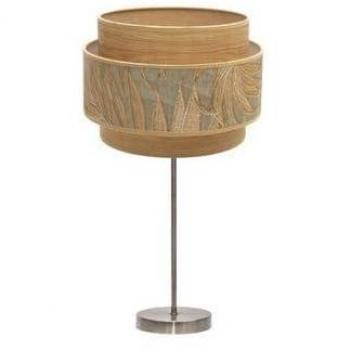 Lámpara de Sobremesa Grande Samoa 1xE27 Cuero Camel 65x30x30cm