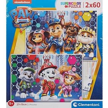 Clementoni -Puzzle infantil - Leo & Tig - 3 Puzzle infantil de 48 piezas - Made in Italy, Puzzle infantil niños 4 años, Puzzle infantil Clementoni