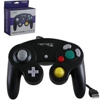 Retro-bit - PC-722 Gamecube controlador USB Wired para PC y Mac - negro