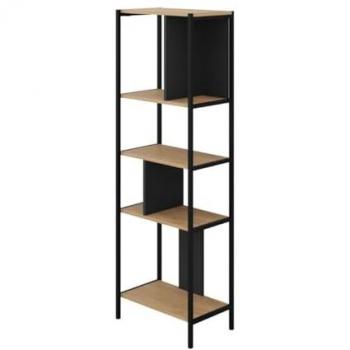 Estantería con patas de metal Calicosy H175 cm marrón Alabama