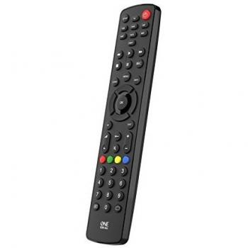 One For All URC1280 - Contour 8 - Mando a distancia universal para controlar 8 aparatos - negro