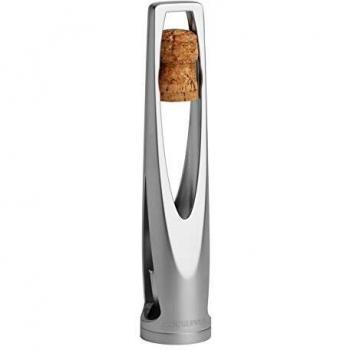 Le Creuset 59139013000664 SW-105 Pop burbuja sacacorchos para vinos espumosos, aluminio cepillado