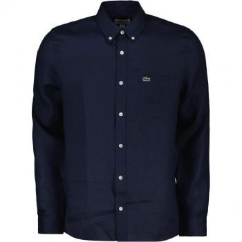 Men's Regular Fit Blue Linen Shirt - 3XL Casual Wear