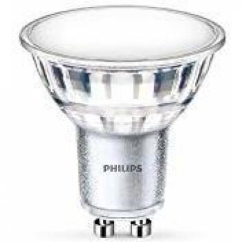Philips foco LED, casquillo GU10, ángulo de apertura 120º, 5 W equivalentes a 50 W en incandescencia, 550 lúmenes, luz blanca fría