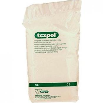 COMPRESAS TOCOGINEC TEXPOL 10 UN 0320.01