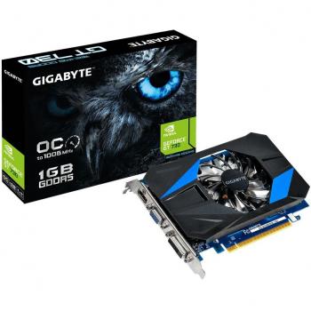 Gigabyte GeForce GT 730 Tarjeta gráfica Nvidia Kepler GK208-302, 1006 MHz, 1024 MB, PCI Express