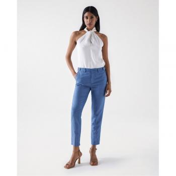 Pantalón recto de mujer cropped slim lightdenim Salsa Jeans CHINO LIGHTDENIM