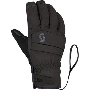 Guantes de esquí Ultimate Hybrid Scott - Guantes impermeables, transpirables, con aislamiento térmico, palma de cuero sintético, cierre ajustable en muñeca y diseño ergonómico