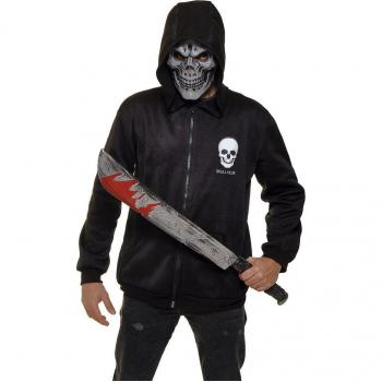 Disfraz Adulto Skull Killer con Sudadera y Máscara Rubie's