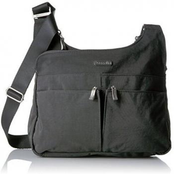 Baggallini Cross Over Crossbody Bag - Lightweight, Water Resistant Travel Purse Size: One Size