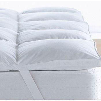 Alta vida® microfibra colchón TOPPER 2 pulgadas Supersoft Heavy llenar sola doble King SuperKing caja costuras y elásticas en las esquinas, matrimonio