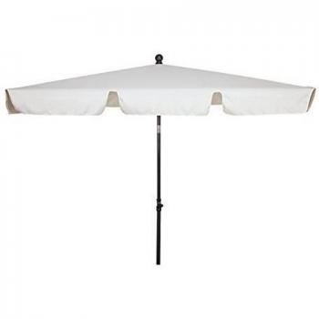 GoodSun Sombrilla rectangular FL, natural, 180 x 120 cm, 4 piezas