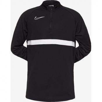 NIKE SUDADERA NK DRY ACD21 - Sudadera unisex para niños, color negro/blanco, talla S, con tecnología Dri-FIT