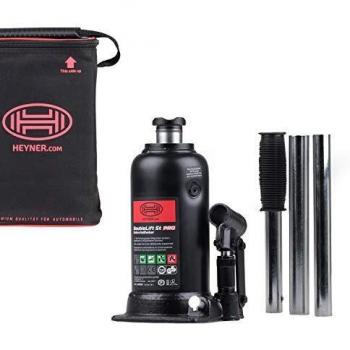 HEYNER - Gato de botella - Gato Hidráulico - para Coche - Premium - 2 Livelli