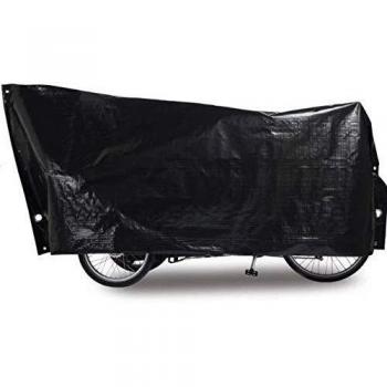 Vk International Cargo Bike Vk Funda para Bicicleta, Unisex Adulto, Negro, Talla única