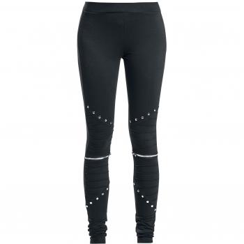 Vixxsin Wind Mujer Leggins Negro M 95% algodón, 5% elastán Pitillo
