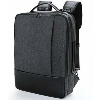 Lifewit Mochila Portatil 15.6 Pulgadas para Hombre,Impermeable Multifuncional Mochila para Ordenador Notebook Ideal para Estudiantes/ Negocios/ Viajes,Negro