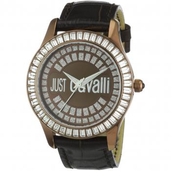 Reloj Just Cavalli Mujer R7251169055 - Analógico de Cuarzo con Correa de Cuero en Color Marrón